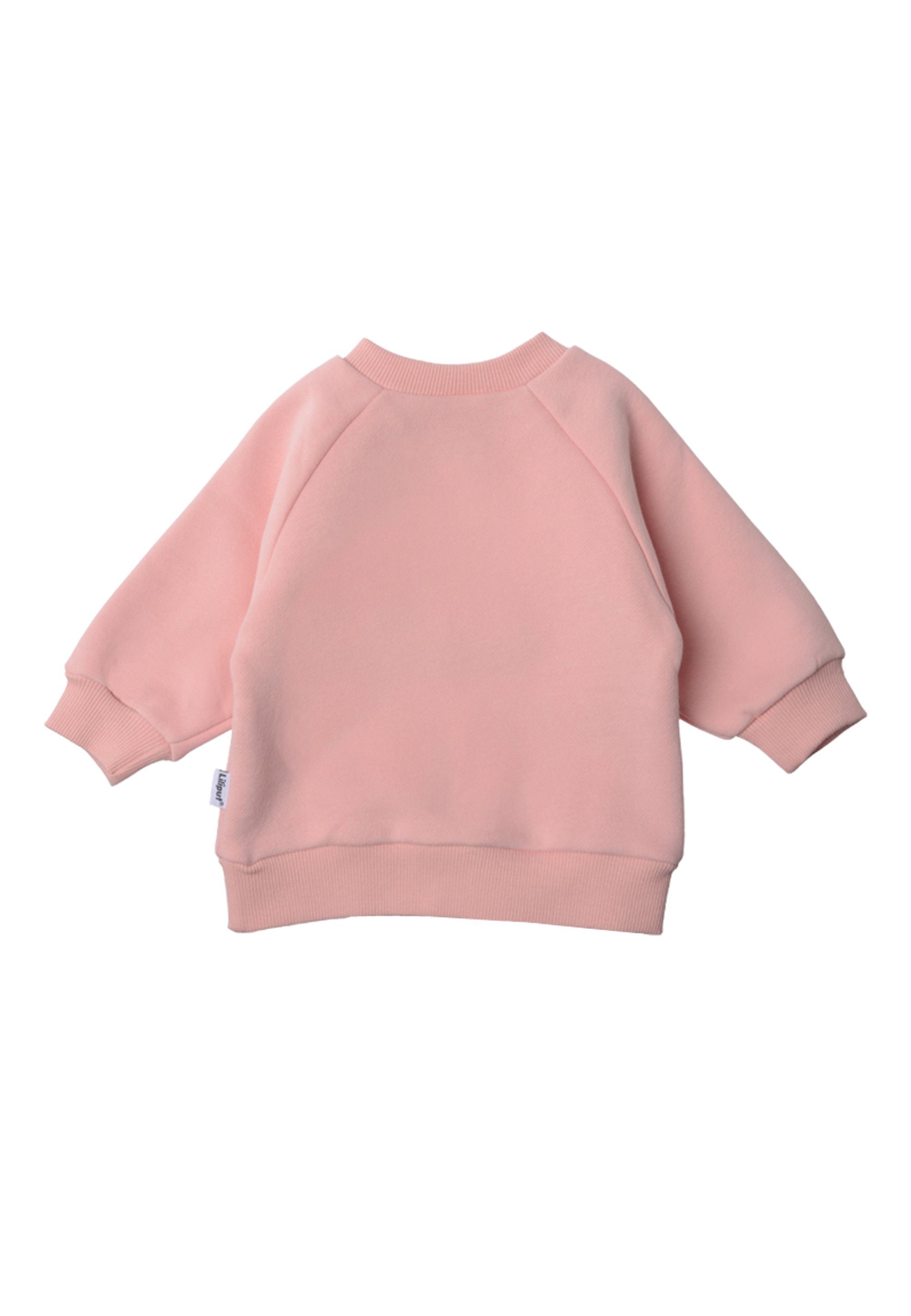Liliput Sweatshirt mit rosa niedlichem Statement-Print a Add confetti little