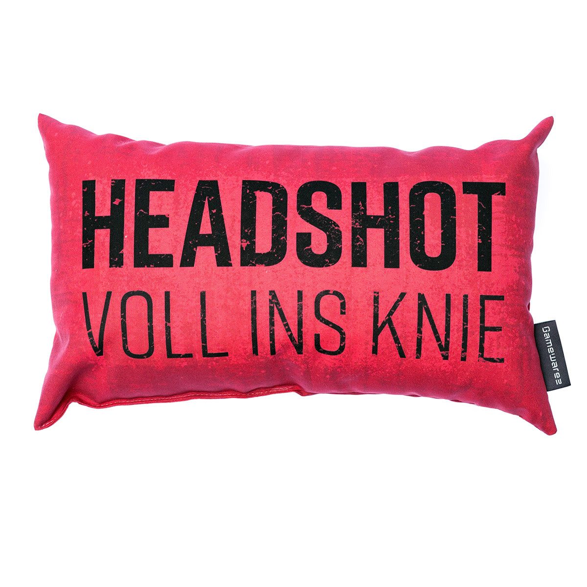 Kopfkissen GMEWAREZA Headshot Gaming Kissen, Made in Germany, GAMEWAREZ