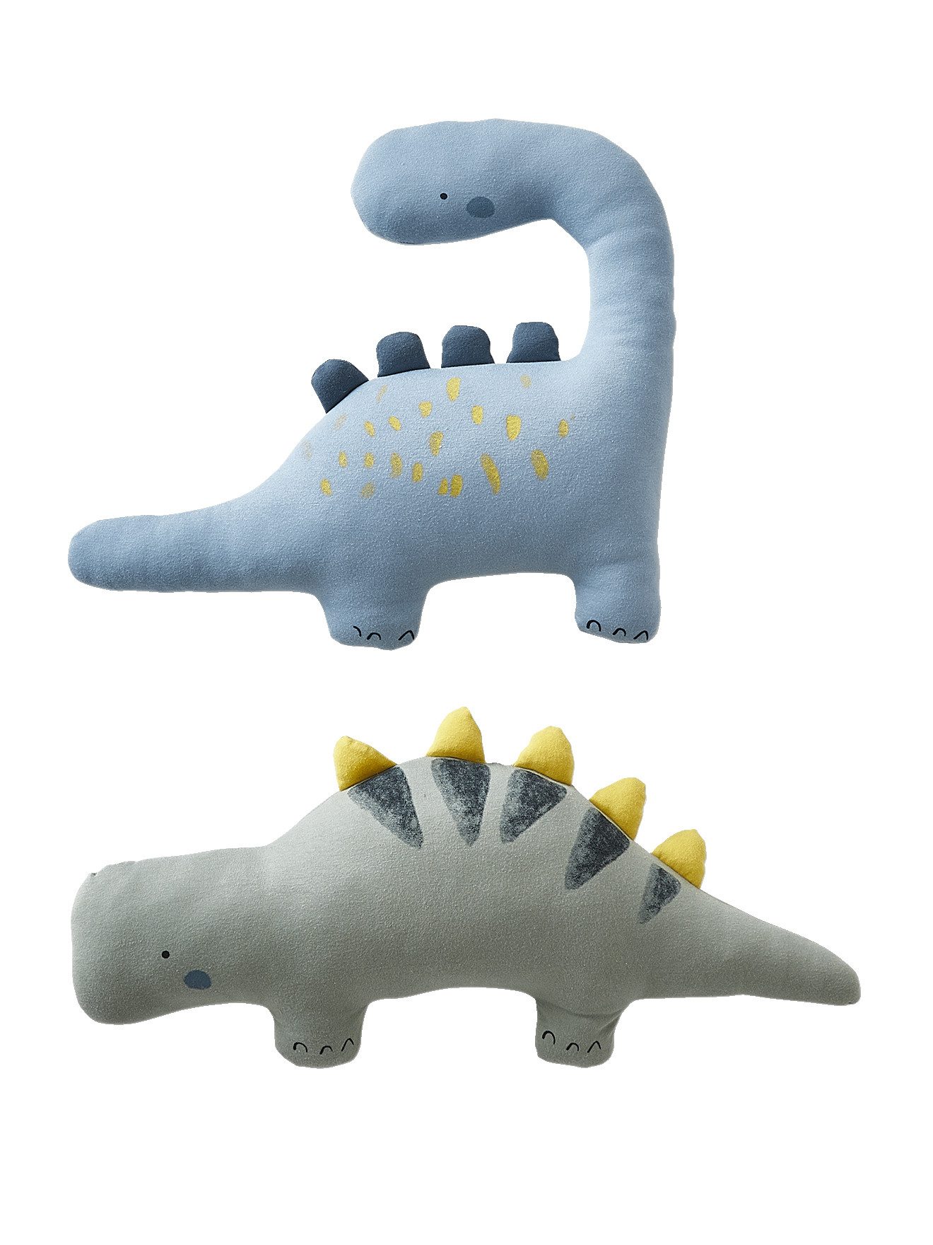 vertbaudet Dekokissen 2er-Set Kinder Kissen KLEINER DINO günstig online kaufen