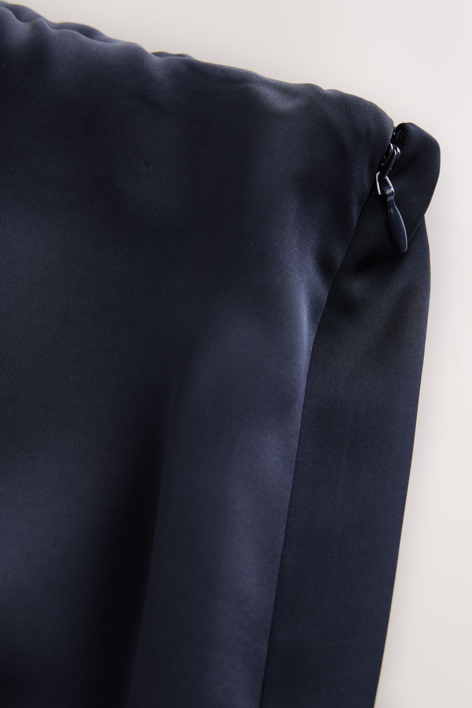 Next Midirock Satin-Midirock mit Spitzenbesatz (1-tlg) günstig online kaufen