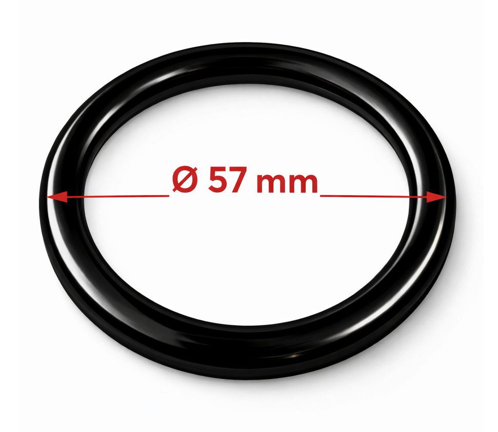 rewagi Gardinenring Gardinenringe Ø41 mm für Überklipshaken Ø8 mm & Ø10 mm, Gardinen, Gardinenstangen, Vorhänge, (Set, 10-St., 10, 30, 50, 100), Farbe: Weiß, Beige, Schwarz