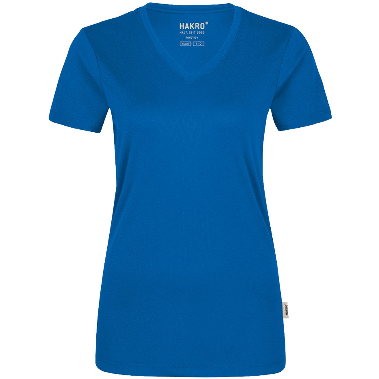 Hakro T-Shirt Damen V-Shirt "COOLMAX®" 187