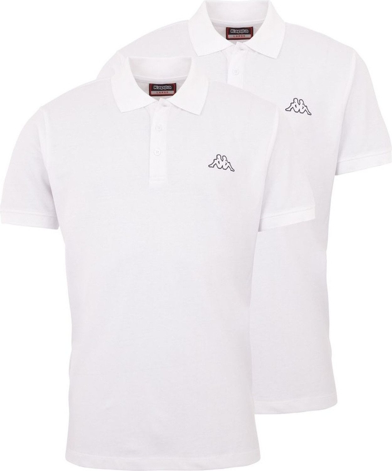 Kappa Poloshirt Poloshirt, 2er-Pack