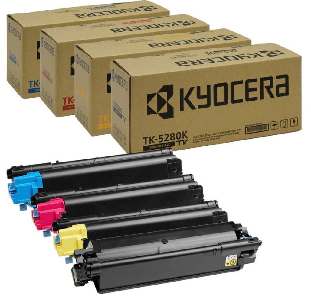 KYOCERA Tonerpatrone Original Kyocera TK-5280 Toner Set PA4000cx MA4000cix MA4000cifx, (Set, Toner-Set), Original Toner
