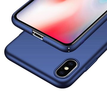 CoolGadget Handyhülle Ultra Slim Case für Apple iPhone XS Max 6,5 Zoll, dünne Schutzhülle präzise Aussparung für iPhone XS Max Hülle