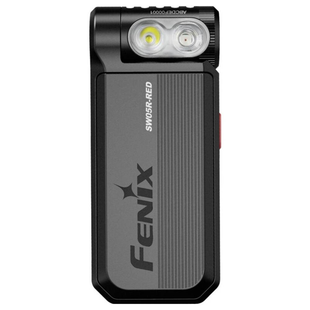 cemon Taschenlampe SW05R-RED FESW05RRED schwarz LED Taschenlampe 49 h 55 g