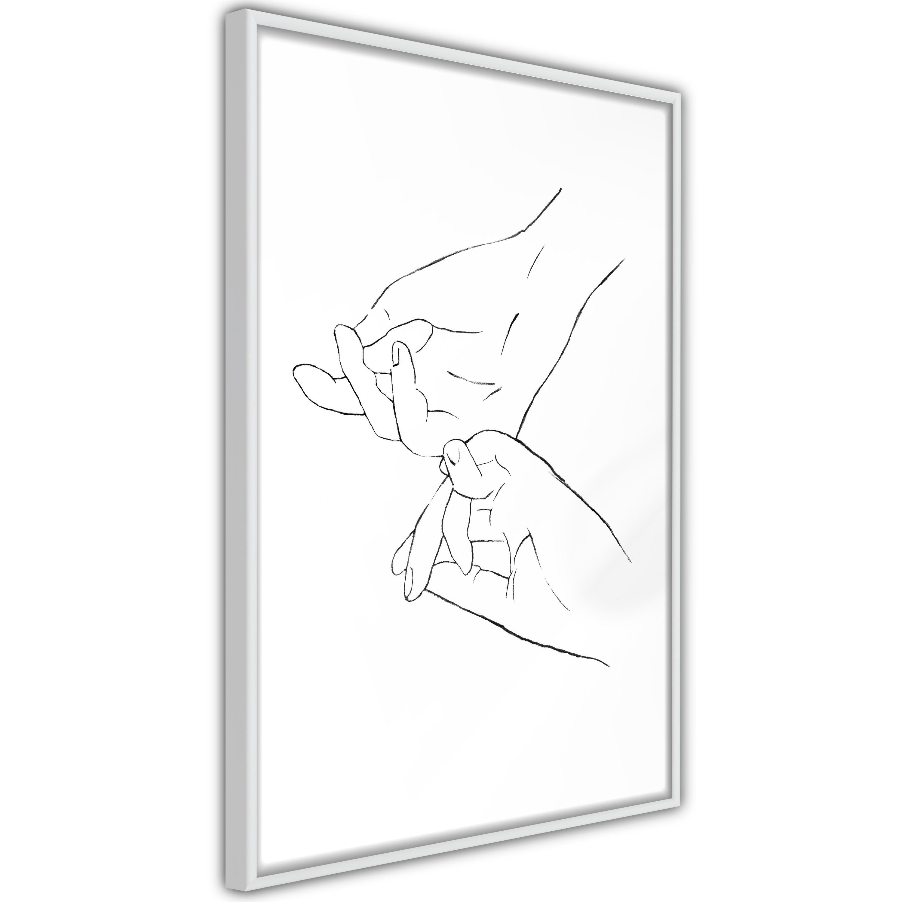 Artgeist Poster Dancing Hand []. € 33,91