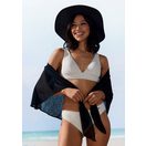 LASCANA Pareo Modetuch, Strandtuch, sommerlicher Poncho, Überwurf