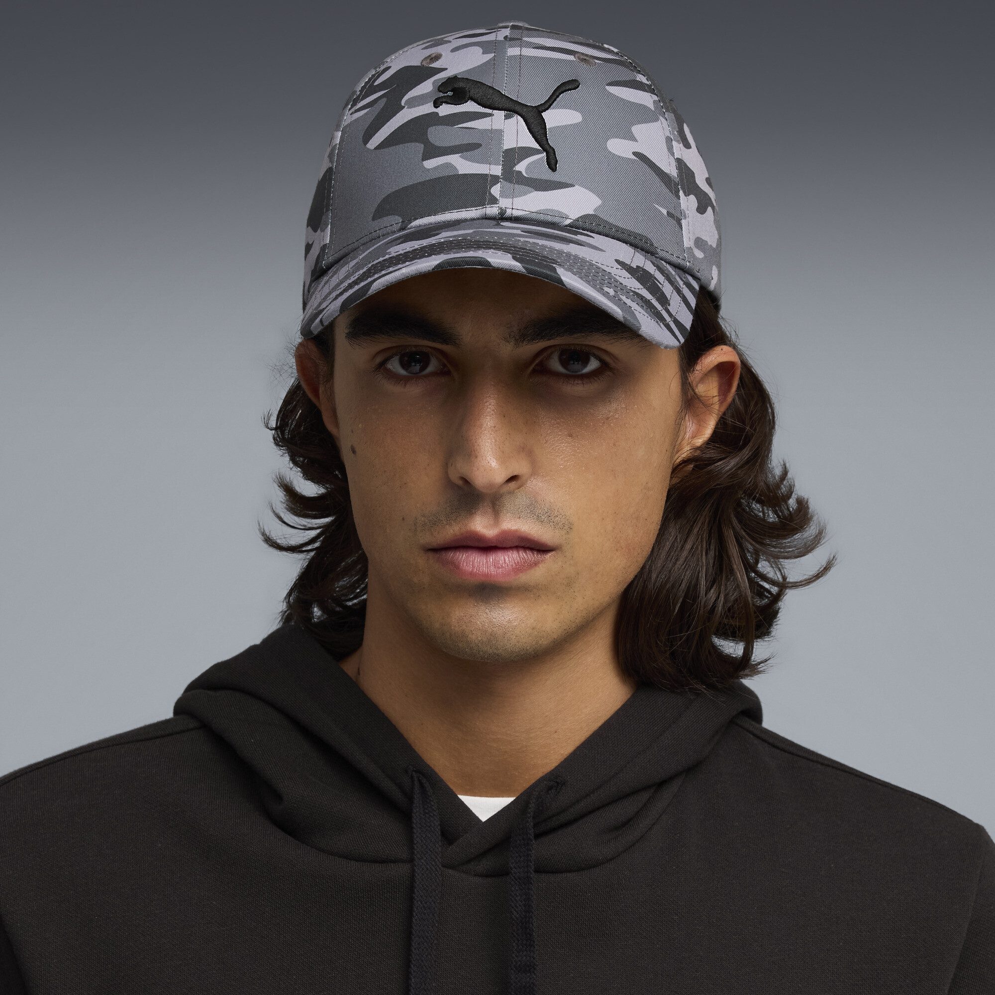 PUMA Flex Cap Essentials Elevated Bedruckte Baseball-Cap Erwachsene