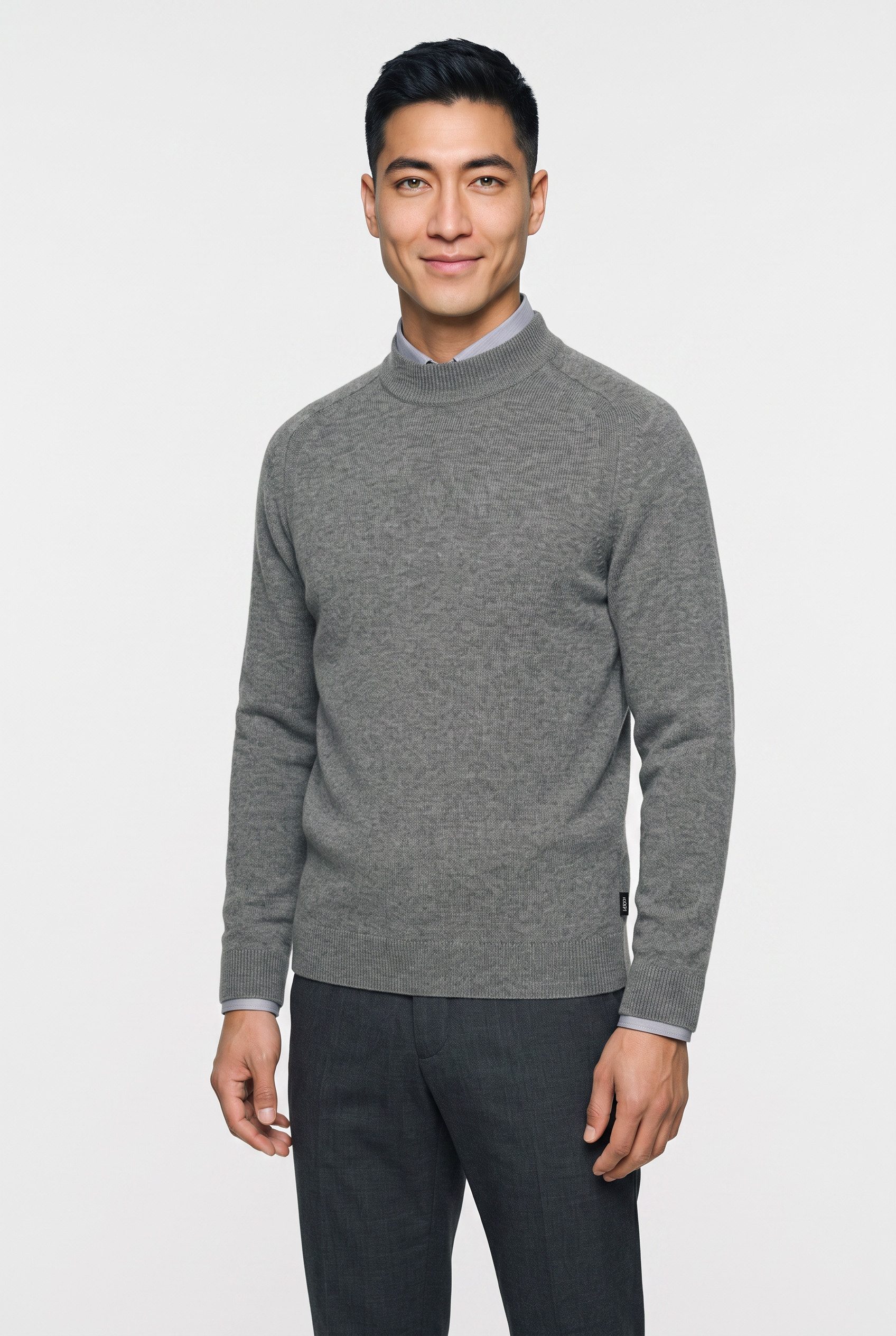 JOOP! Strickpullover Wylandor Regular fit mit Stehkragen