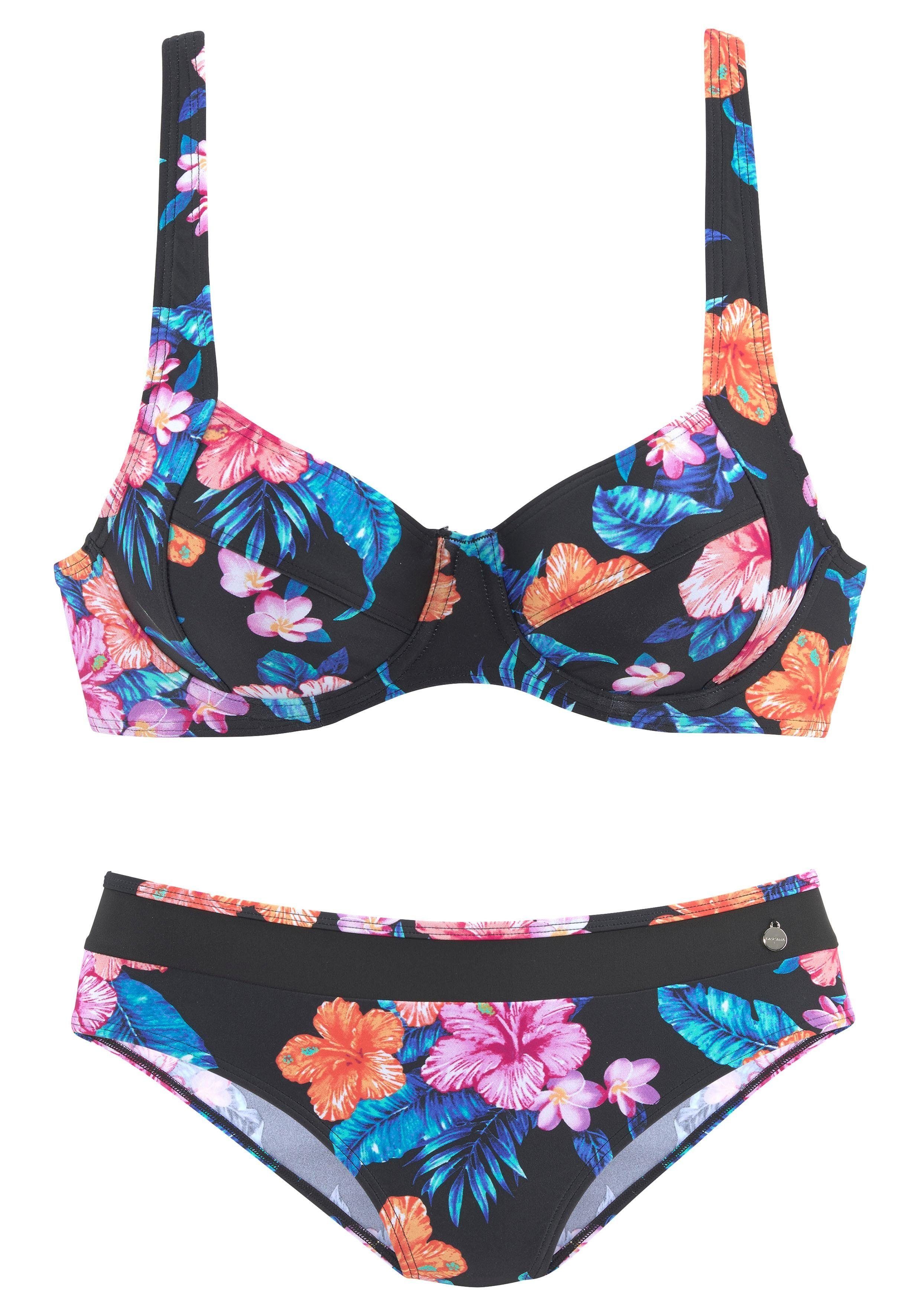 LASCANA Bügel-Bikini mit breiten Trägern und günstig online kaufen