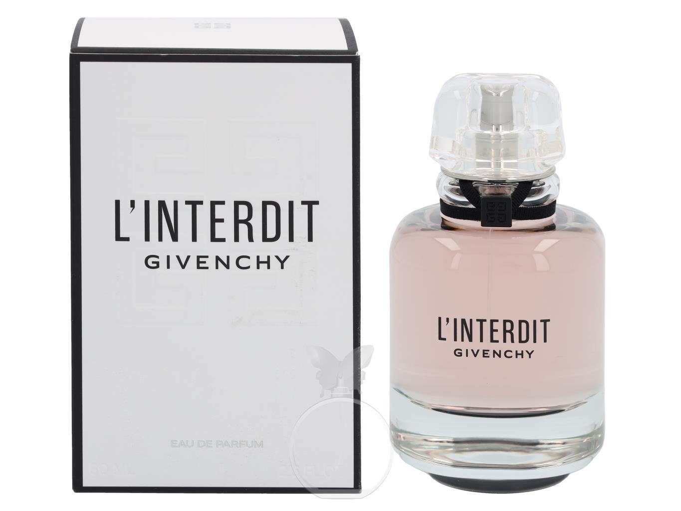 GIVENCHY Eau de Parfum LInterdit, Glasflakon, Parfüm EDP, Damenduft