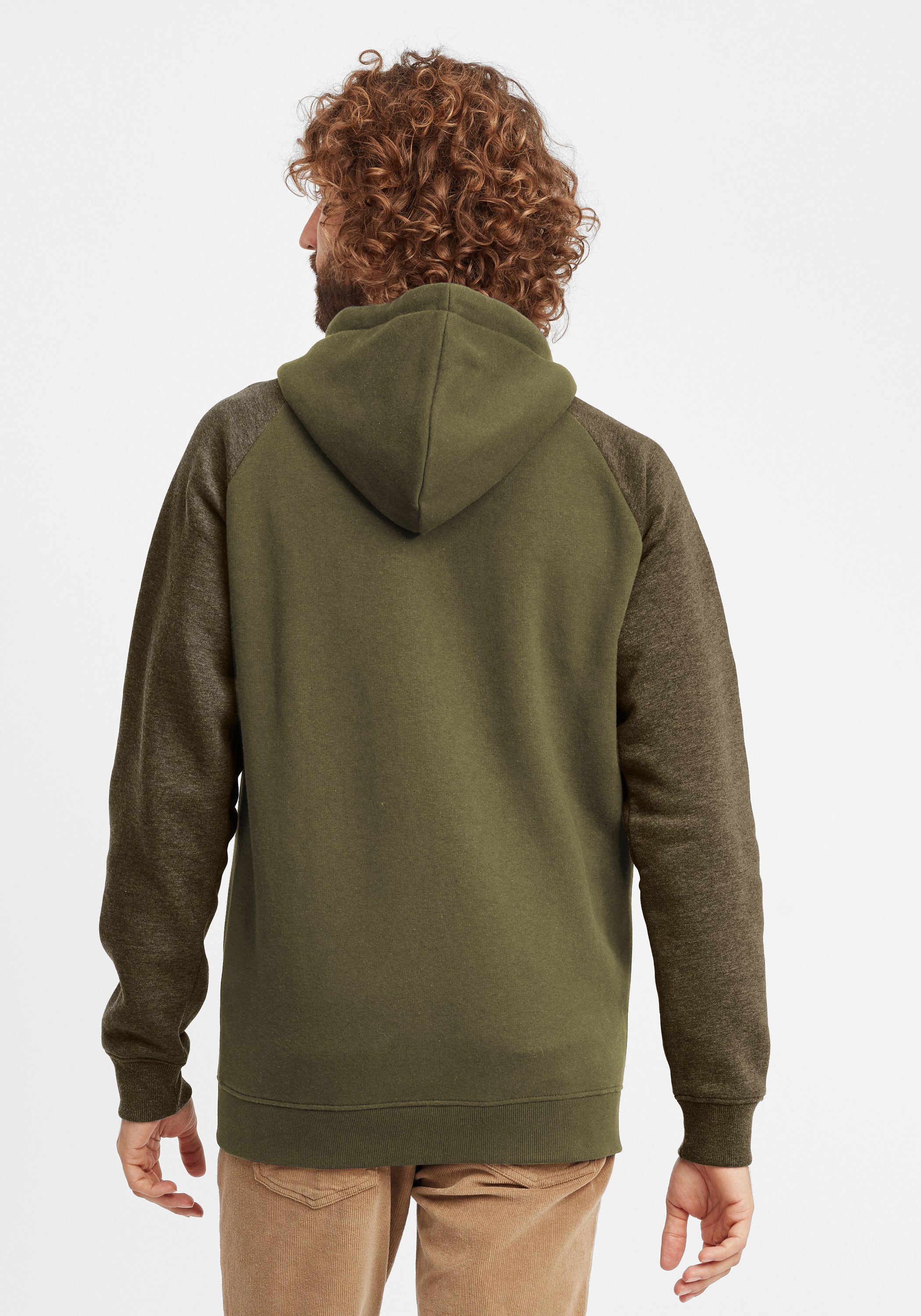 Indicode Kapuzensweatjacke IDTerence Sweatjacke mit Kapuze