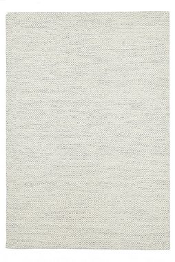 Wollteppich Daoulas, Home affaire, rechteckig, Höhe: 10 mm, Handweb Teppich, reine Wolle, modernes Rauten Muster, Scandi Design