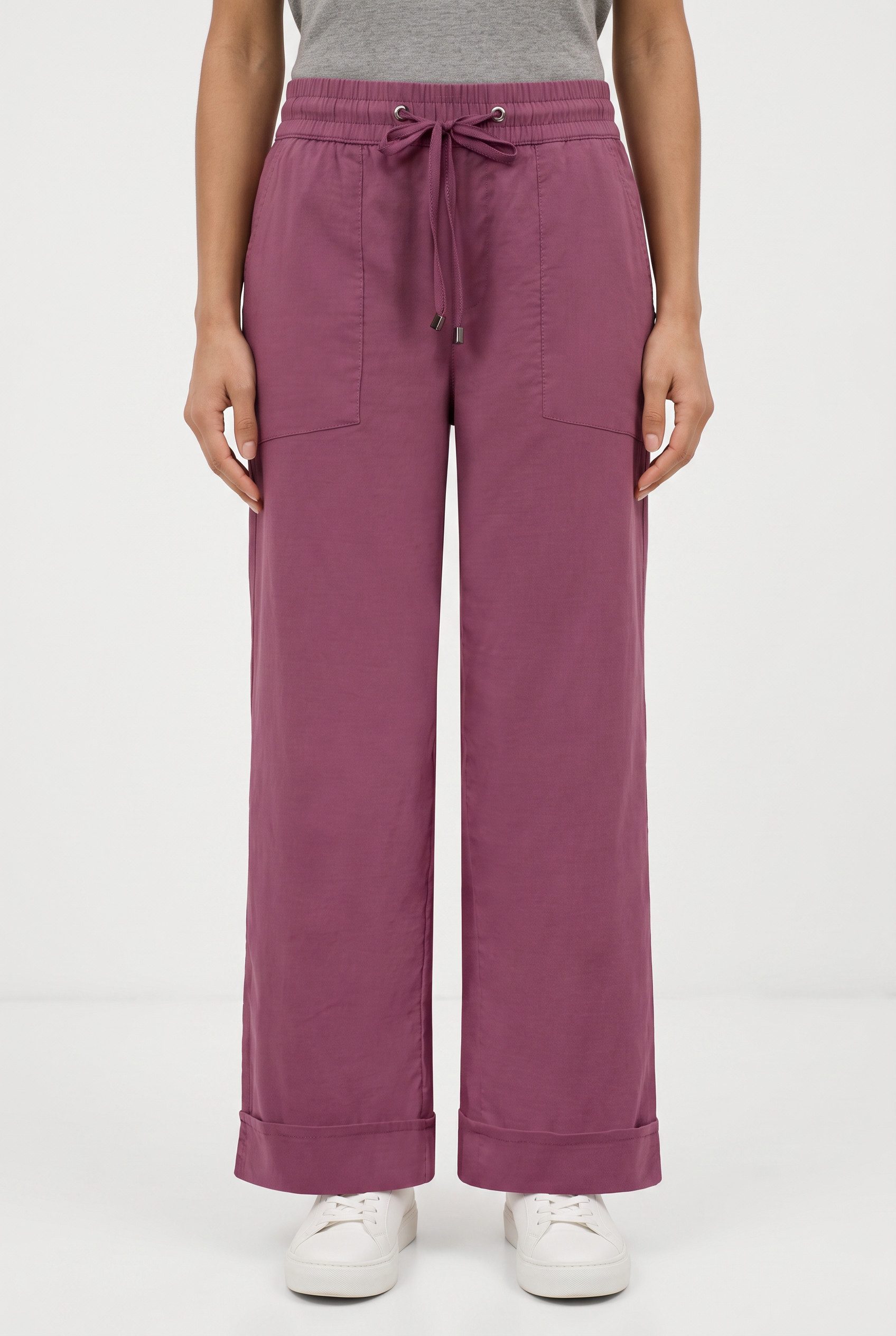 STREET ONE Stoffhose Style Amalia Sommerhose im Casual Fit mit Turn-Up