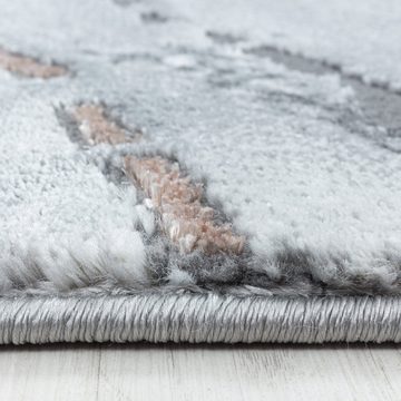Teppich Teppich für den Flur oder Küche Marmor Design, Stilvoll Günstig, Läufer, Höhe: 12 mm