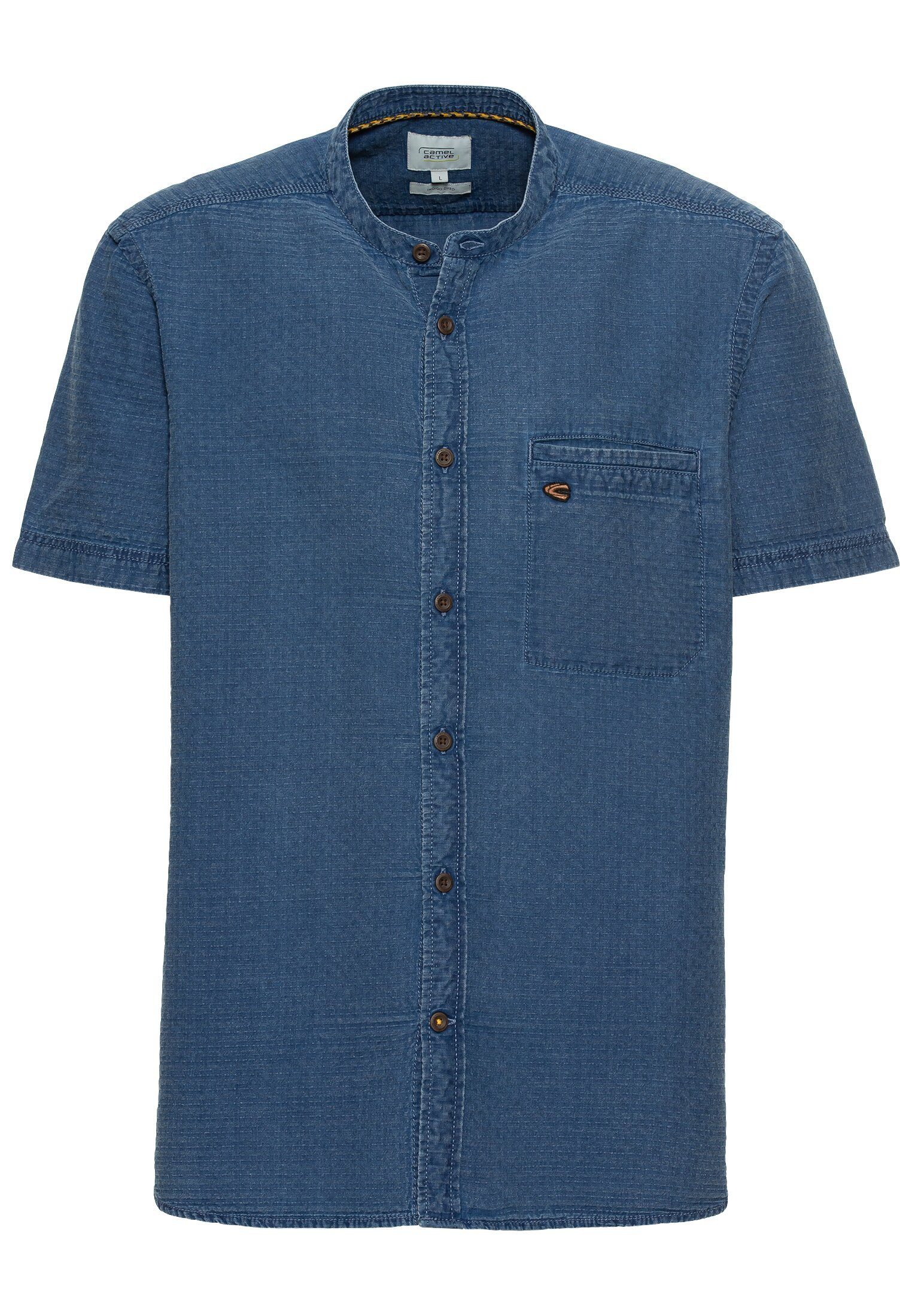 camel active Kurzarmhemd Kurzarmhemd in Jeansoptik günstig online kaufen