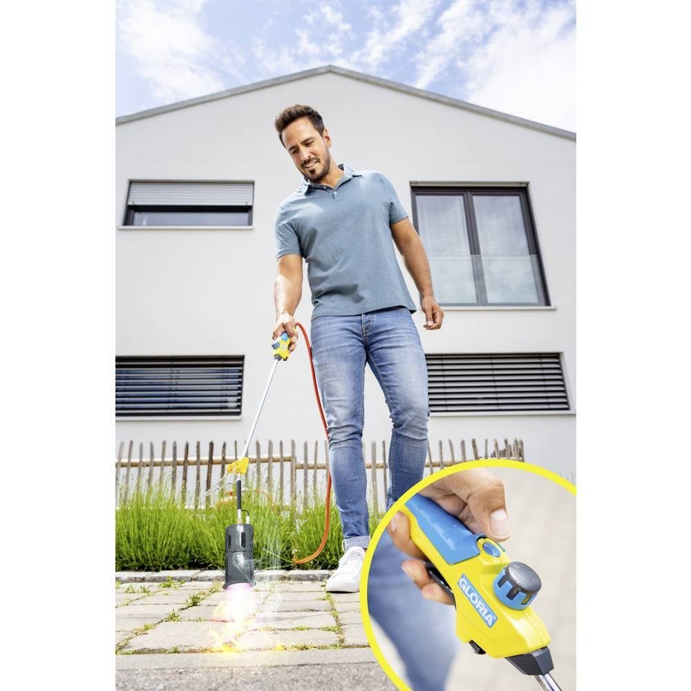 Gloria Unkrautbrenner GLORIA Turbo Set, Profi-Flammstab, mit Piezo-Zündung 000274.0000