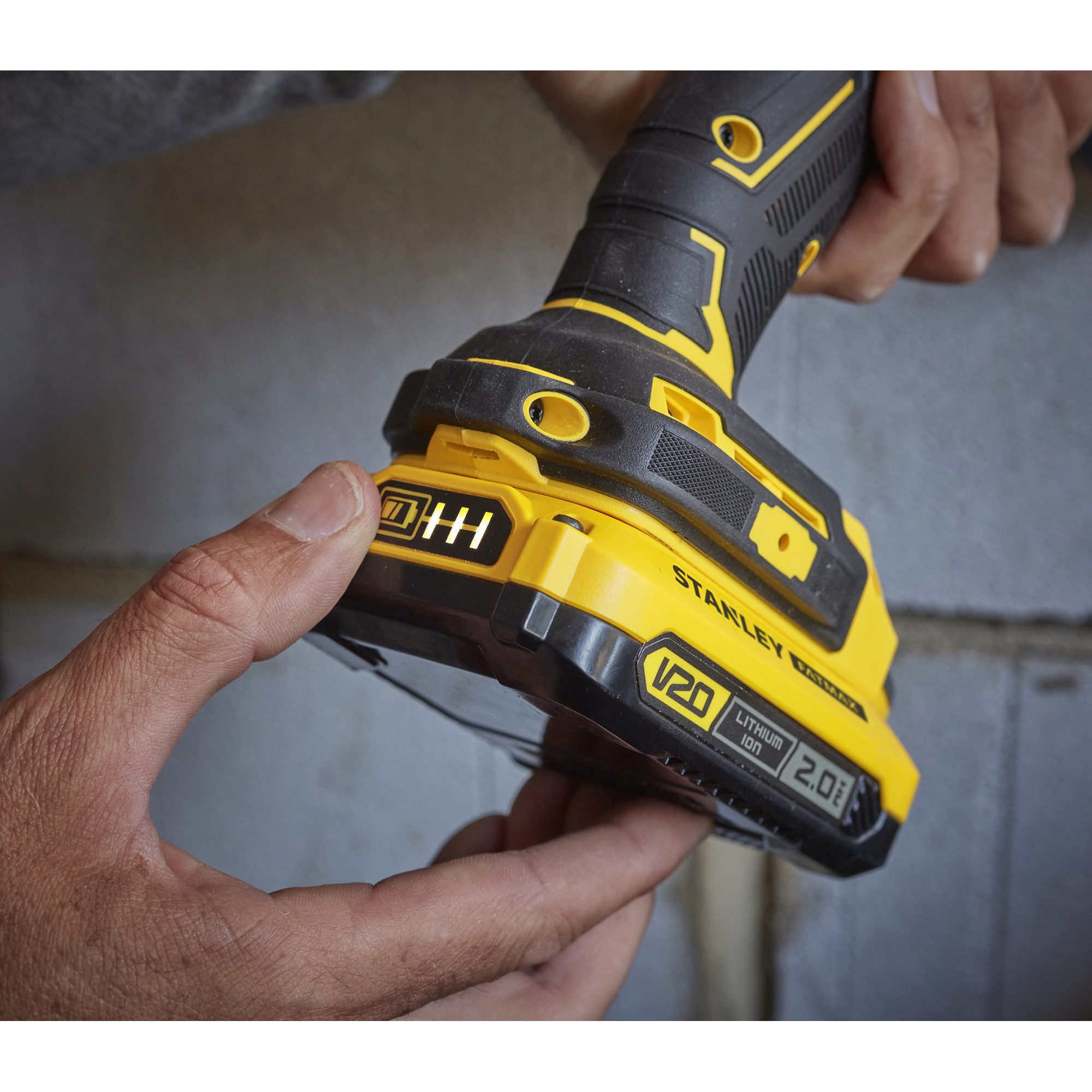 STANLEY Stanley FATMAX V20 Lithium-Ionen Akku, 18Volt Werkzeug-Akku-Ladetechnik