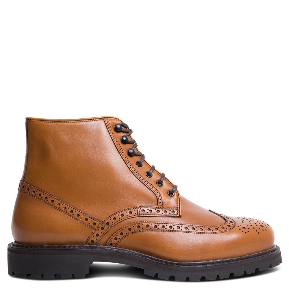 lászló Budapest Peter Schnürstiefelette handgefertigt in eigener Manufaktur