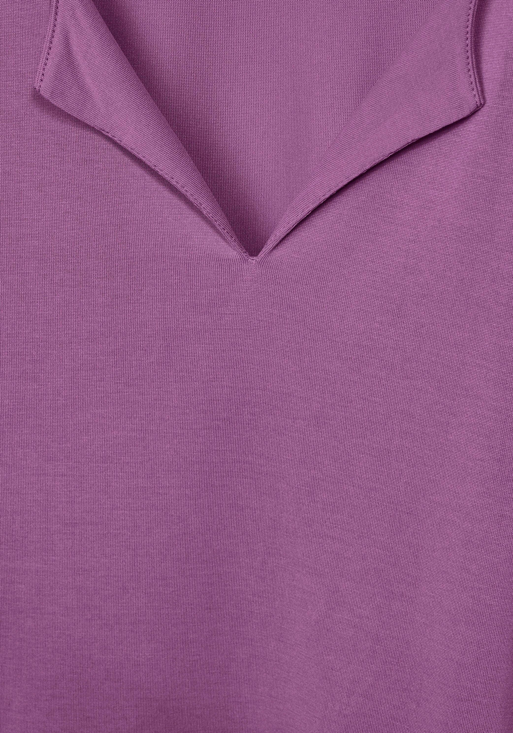 Shirttop lilac im meta Seidenlook STREET ONE
