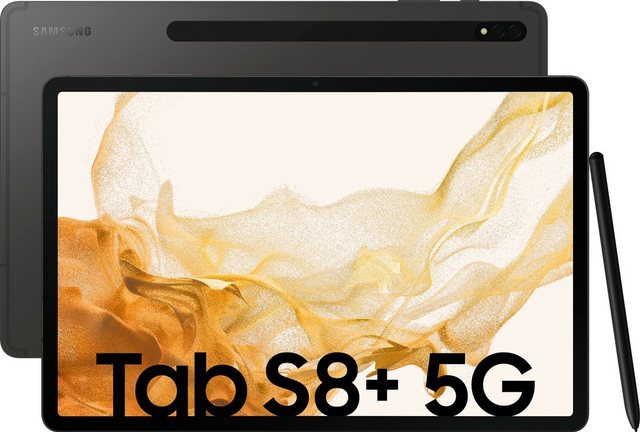 Samsung Galaxy Tab S8+ 5G Tablet (12,4
