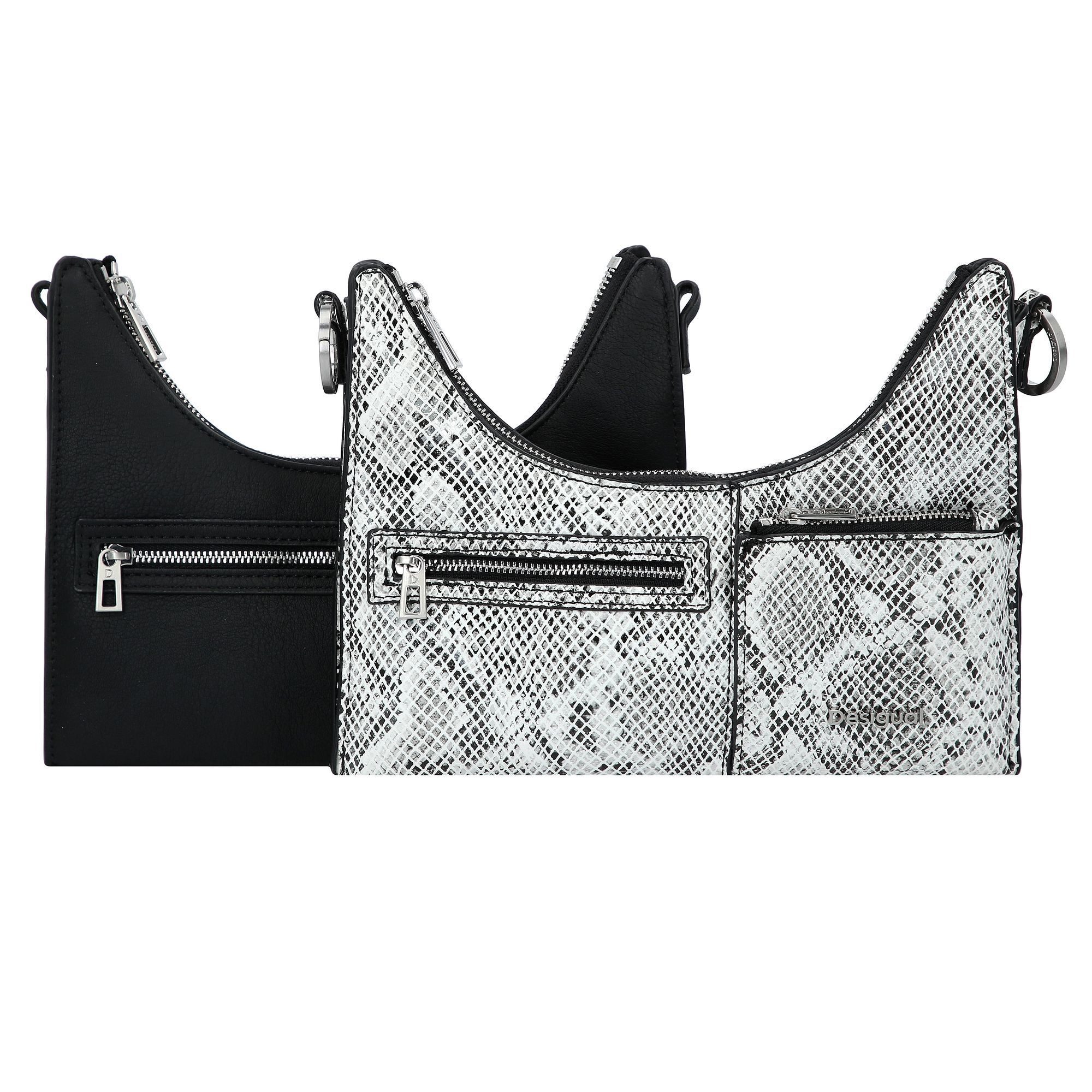 Desigual Schultertasche Delta, Polyurethan