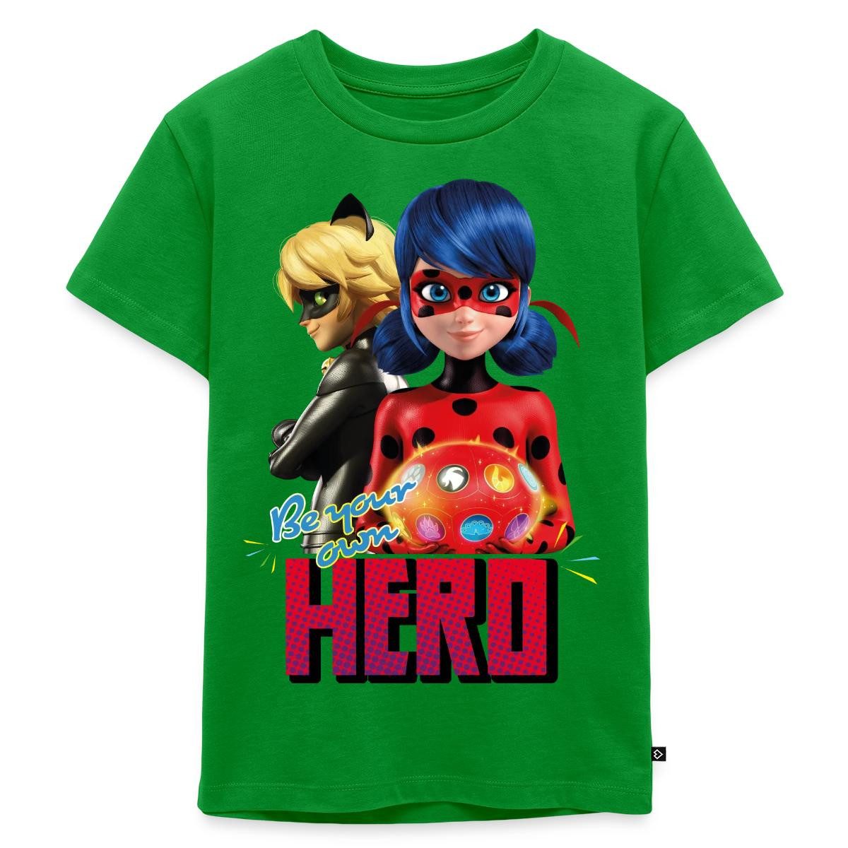 T-Shirt Miraculous Be Your Own Hero Kinder Premium T-Shirt
