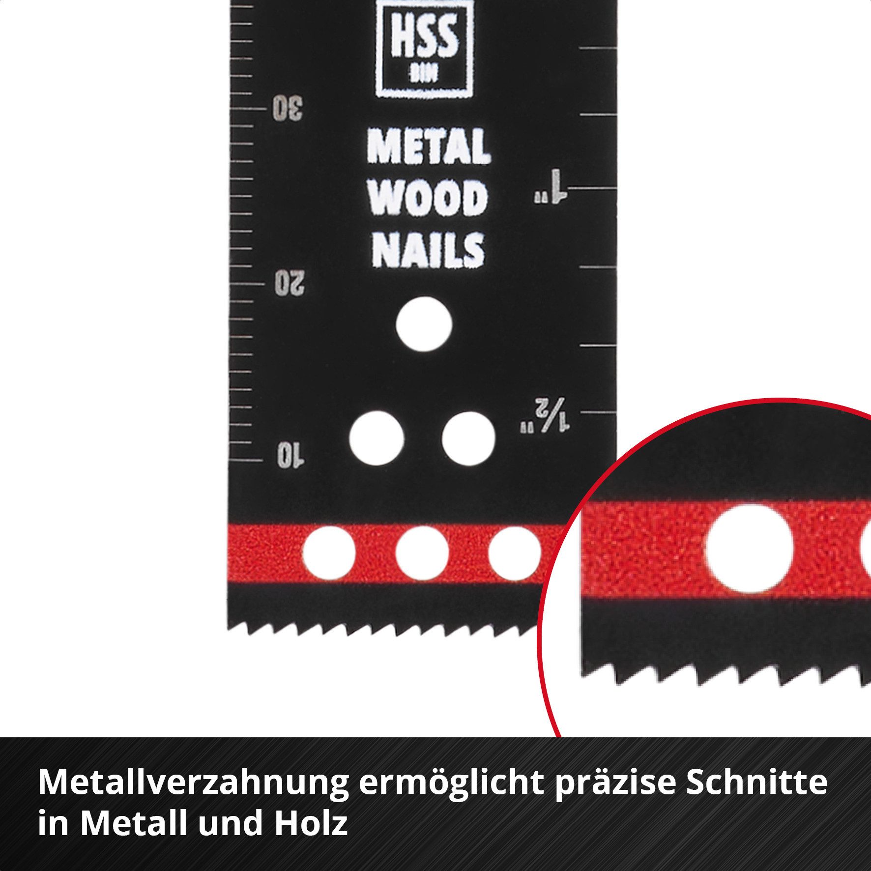 Einhell Sägeblatt Original Einhell Tauchsägeblatt aus Bi-Metall für Metall- und Holzbear, Original Einhell Tauchsägeblatt aus Bi-Metall für Metall- und Holzbear