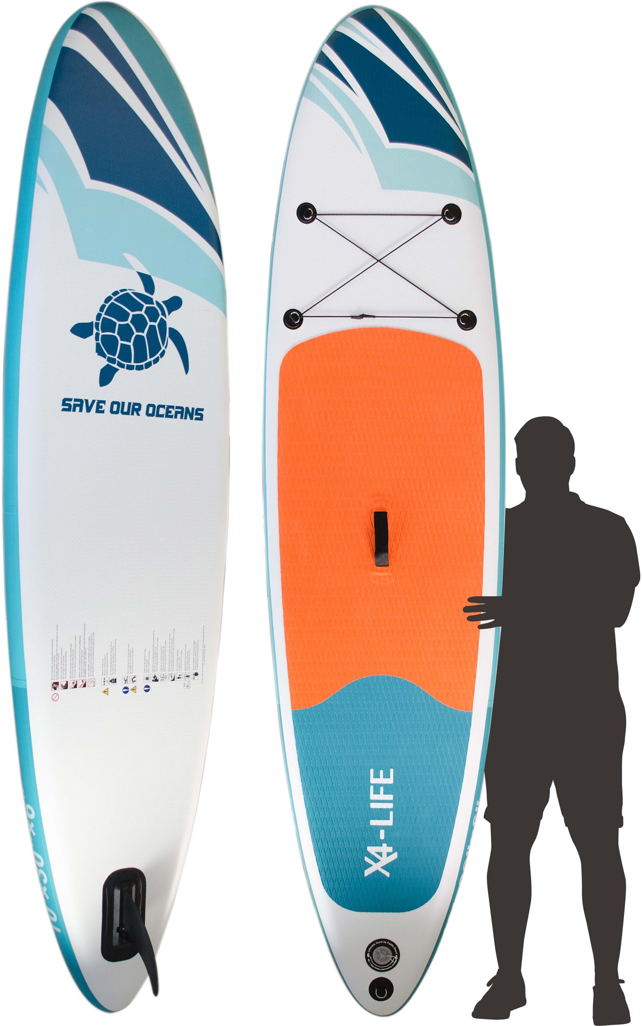 X4-Life SUP-Board Zubehör, (Set, 7 X2 tlg) mit