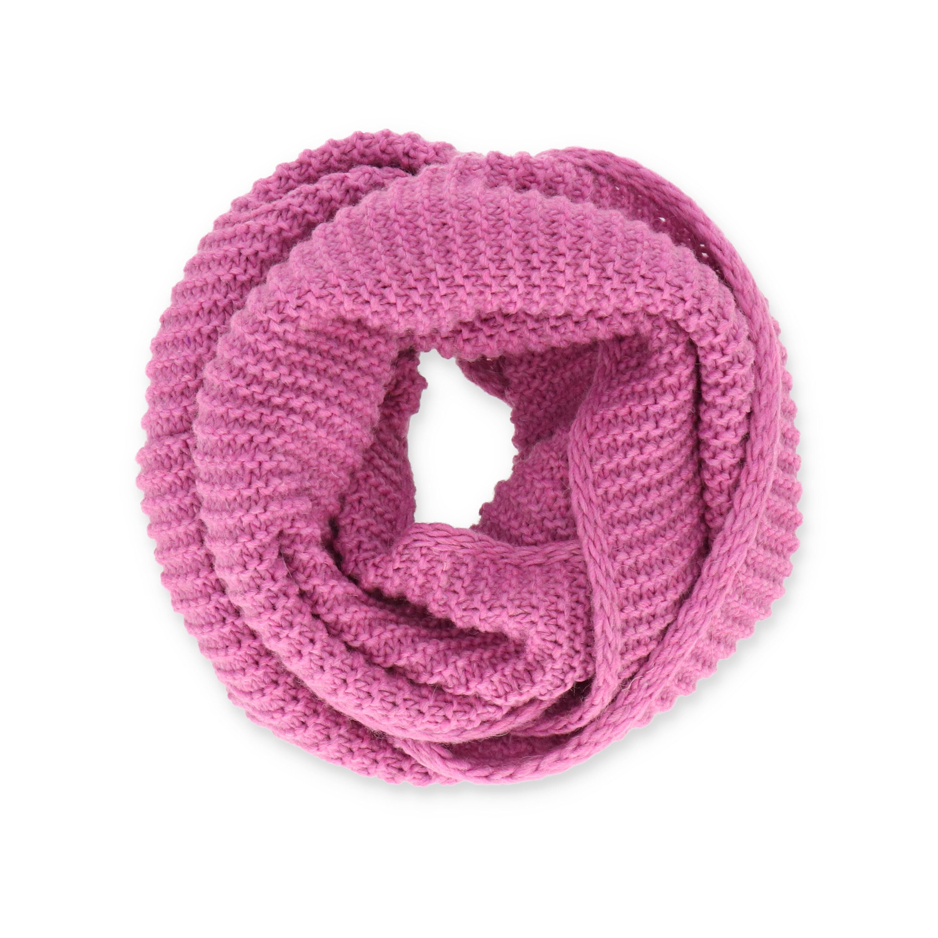 lila halsüberkopf Strickschal Loopschal, Loop-Strickschal warmer Accessoires