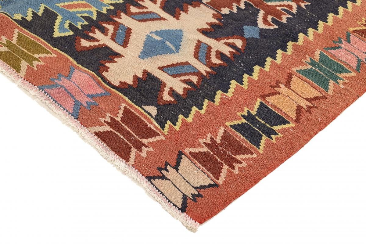 Orientteppich Kelim Fars Antik 4 Orientteppich, Handgewebter mm Azerbaijan Höhe: 150x376 rechteckig, Nain Trading