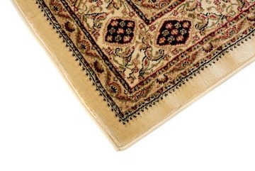 Orientteppich Oriente Teppich - Traditioneller Teppich Orient Creme Ivory, Mazovia, 60 x 100 cm, Geeignet für Fußbodenheizung, Pflegeleicht, Wohnzimmerteppich