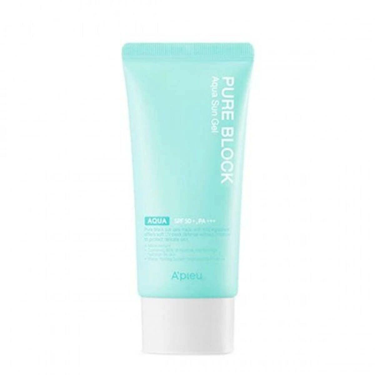 A'PIEU Hautpflegegel A'PIEU, Pure Block Aqua Sun Gel SPF50+ - 50 ml