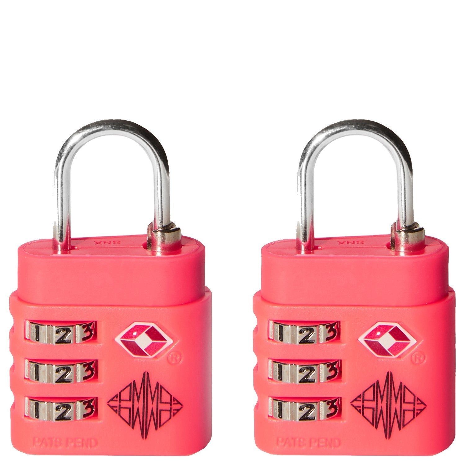 FPM Vorhängeschloss Milano Accessories Padloccks - TSA Schlösser(Paar) (wild watermelon)
