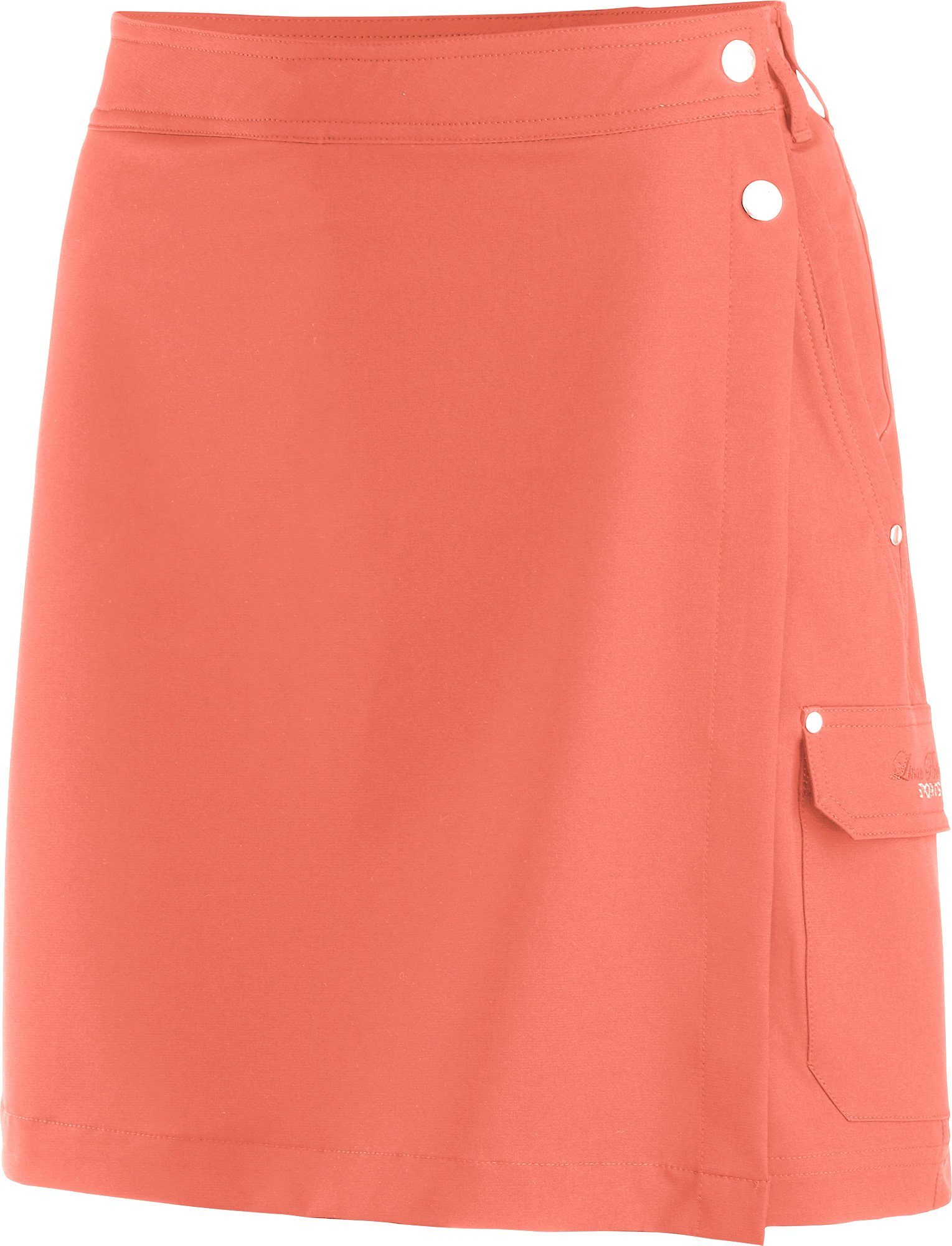 Short 2-in-1-Shorts DEPROC Active II als Short Rock, CS Rock innen & coral living als SKORT Vorderteil LPO GRANBY