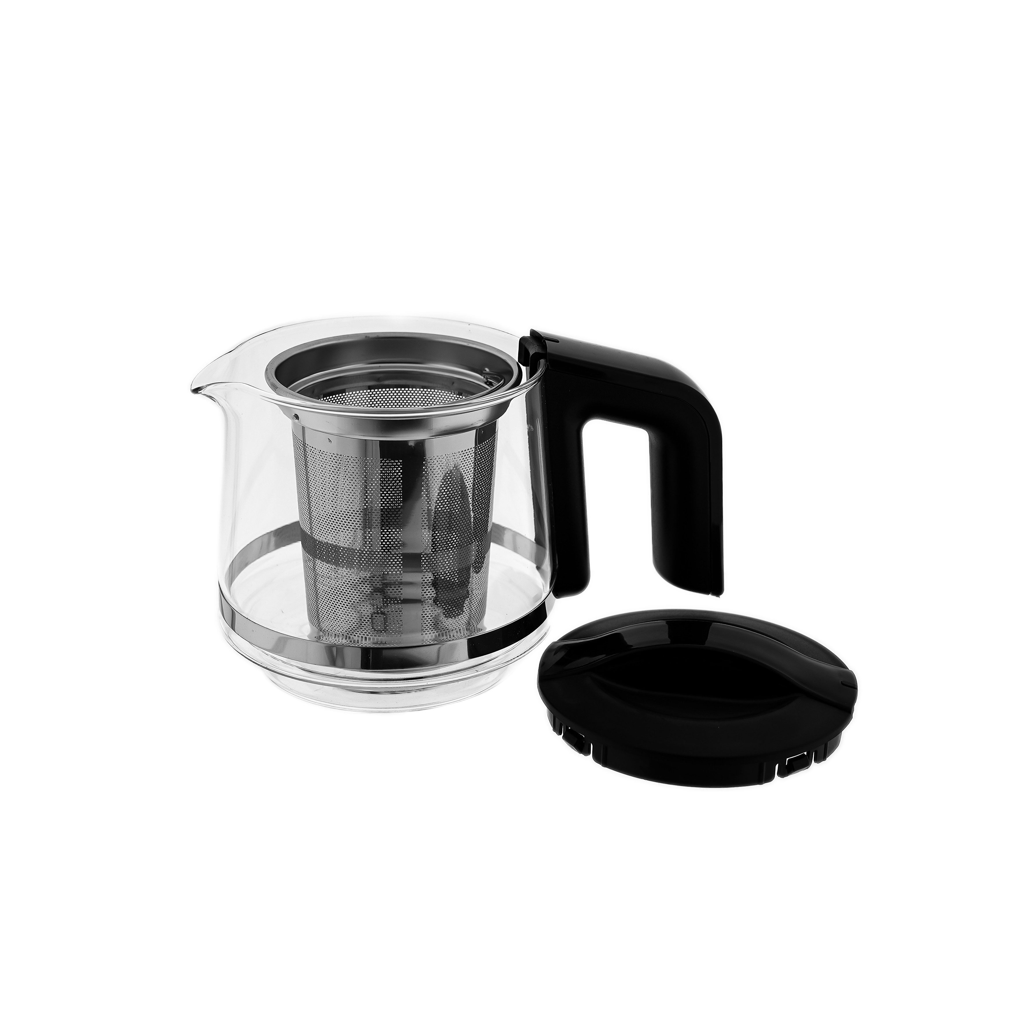 Mulex Wasser-/Teekocher Tee Express 2-in-1 Teekocher & Wasserkocher aus Edelstahl - 1,2L + 2L
