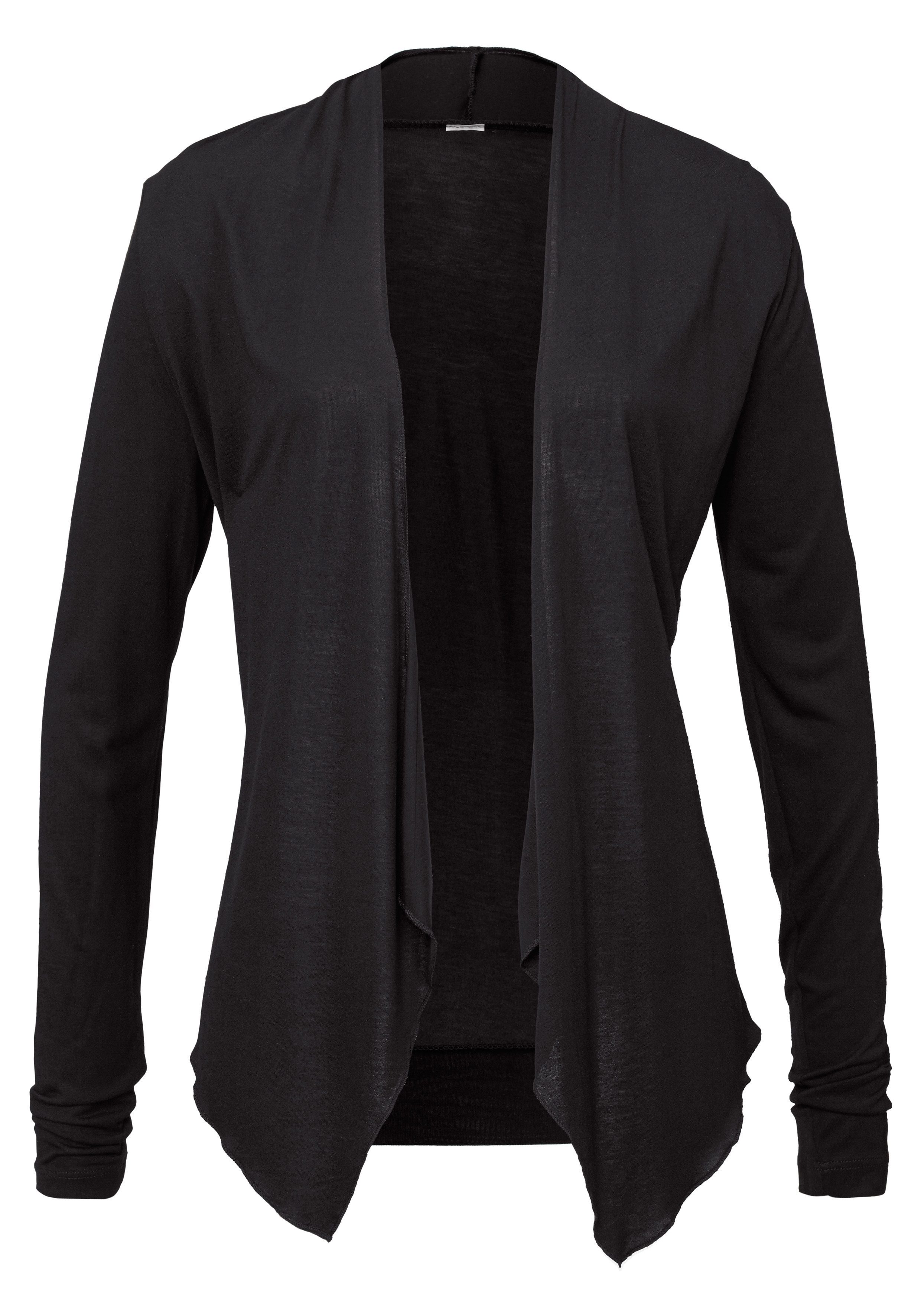 LASCANA Shirtjacke in offener Form, Strickjacke aus Jersey, Sommerjacke, Cardigan. € 29,99