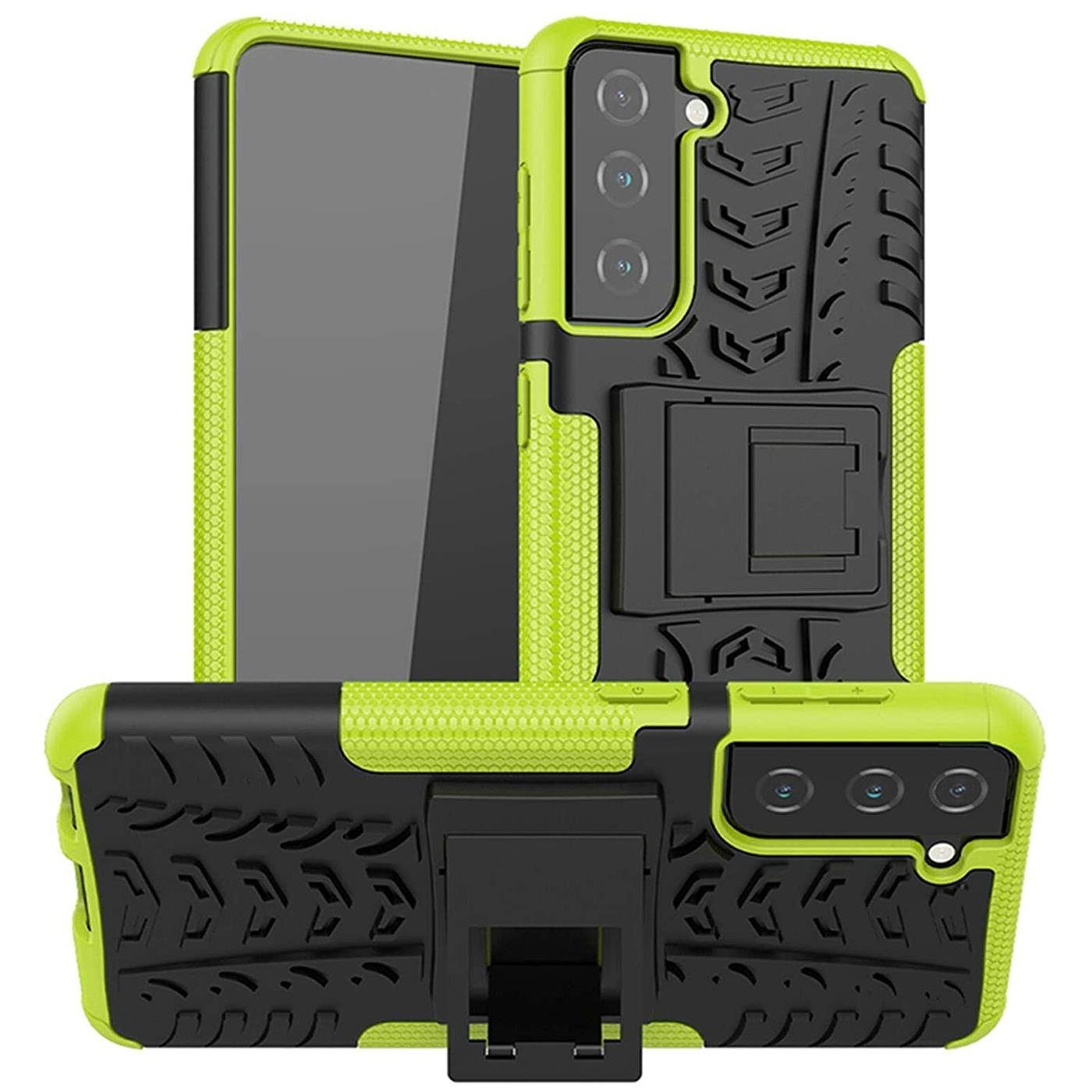 CoolGadget Handyhülle Outdoor Case Hybrid Cover für Samsung Galaxy S22 6,1 Zoll, Schutzhülle extrem robust Panzer Handy Case für Samsung S22 Hülle