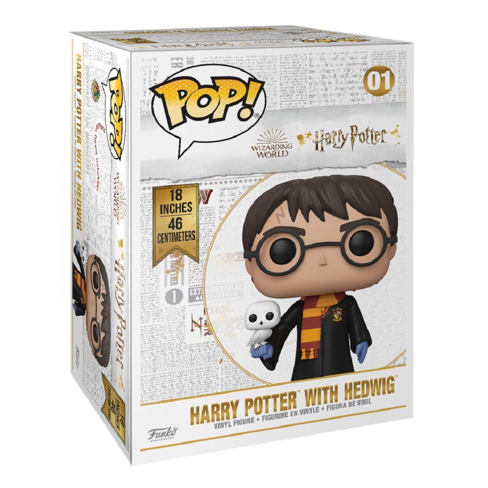 Potter: - Harry #01 Funko Hedwig Harry Funko POP! Actionfigur mit Potter Oversized