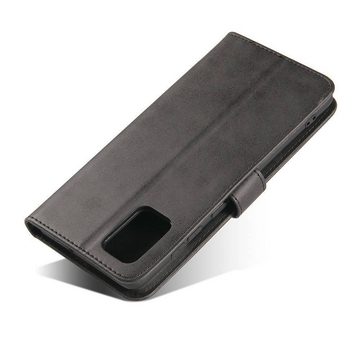 COFI 1453 Smartphone-Hülle Premium Magnet Case Buch Tasche für Huawei Nova 12 Schwarz