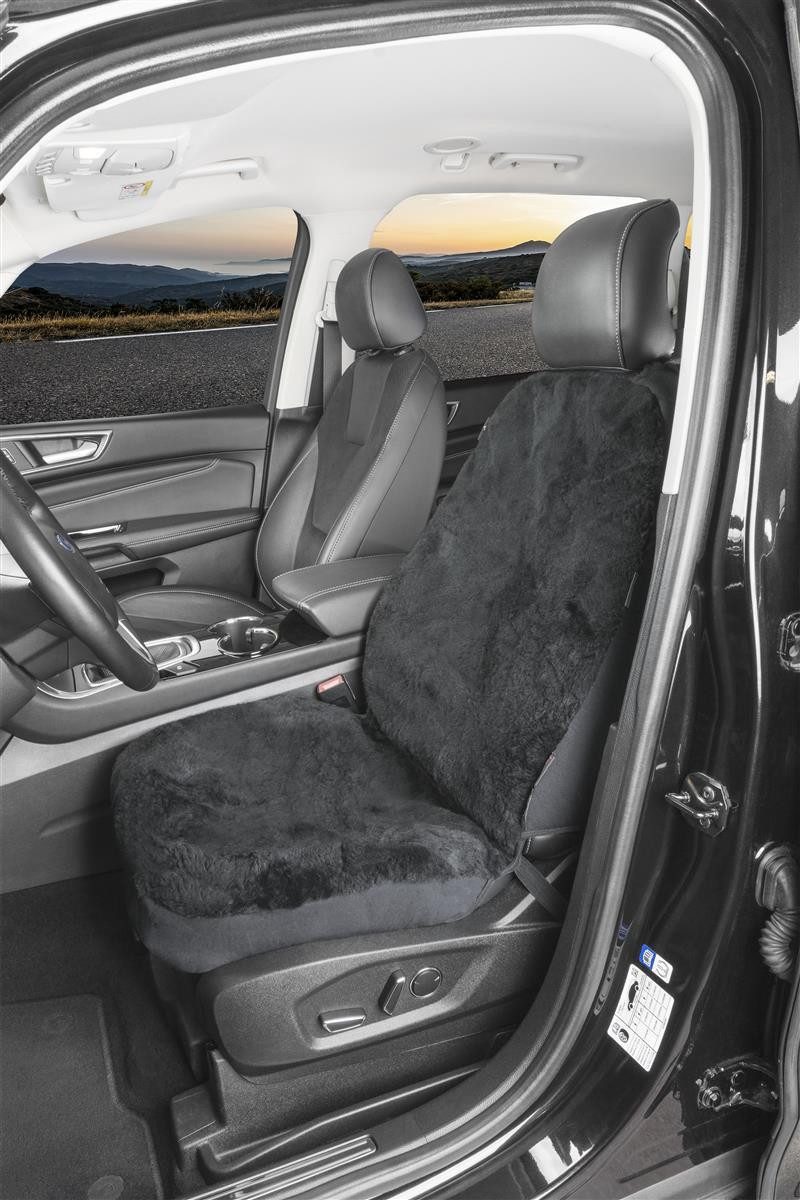 Torrex Autositzbezug aus Lammfell kein Patchwork Vollbezug, 1-tlg., universelle Passform, Seitenairbag kompatibel, wärmeregulierendes Fell