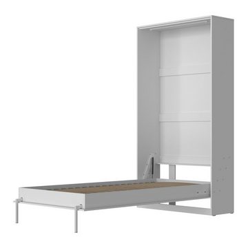 SMARTBett Schrankbett Classic mit Gasdruckfedern 100x200cm 140x200cm 160x200cm horizontal/quer oder vertikal/hochkant klappbar