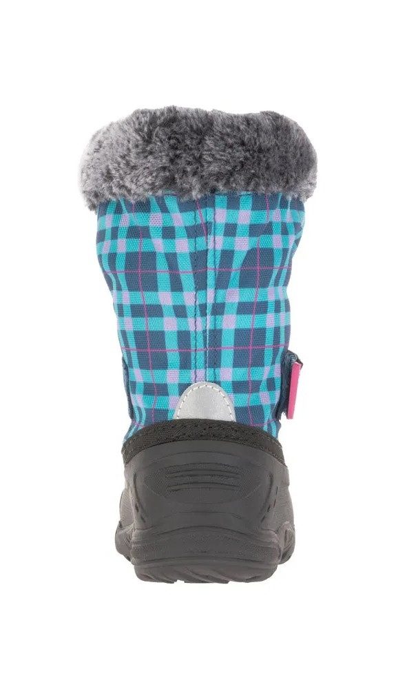 Kamik Winterschuhe Mini - nahtversiegeltes Nylon, Kunstfell-Schneekragen Winterstiefel
