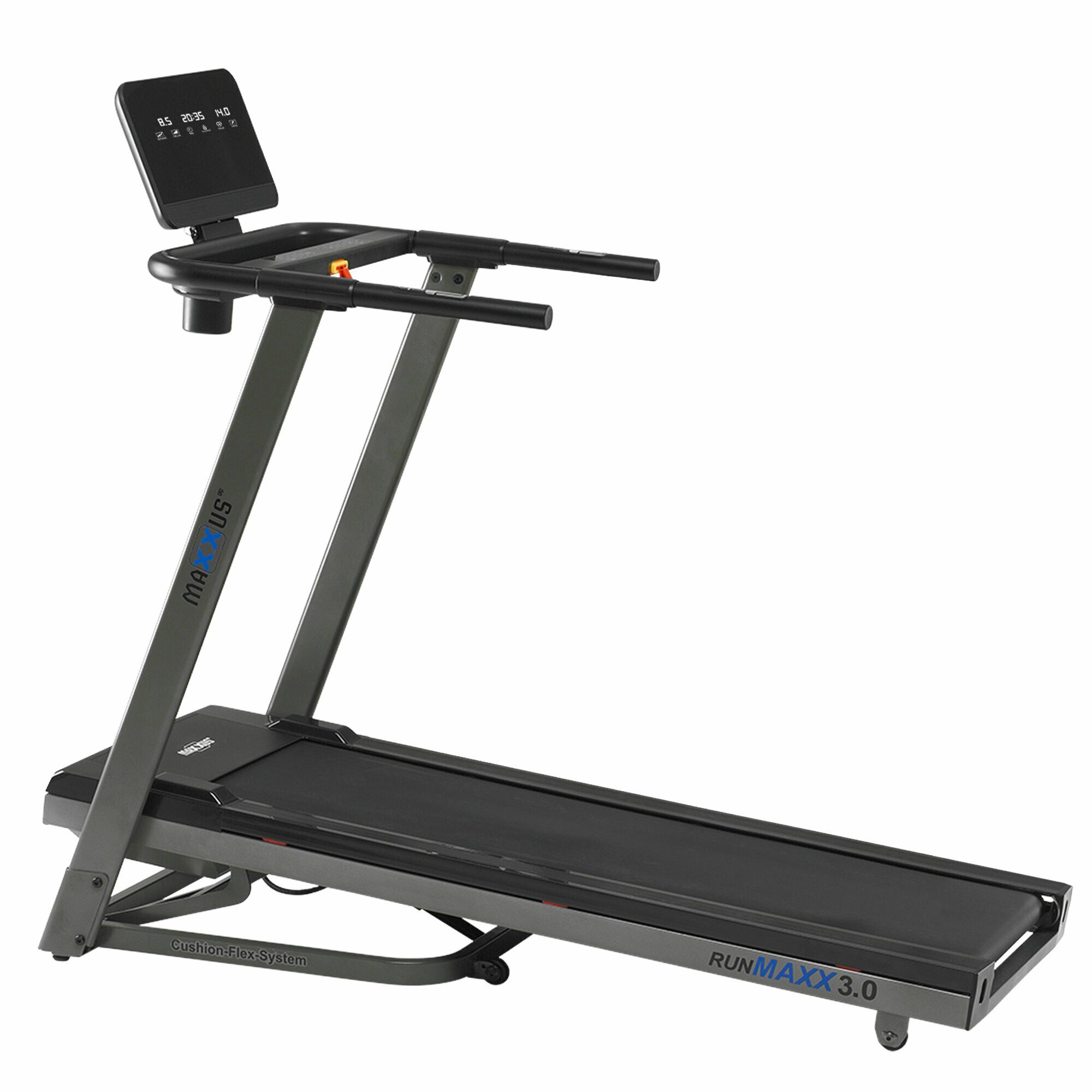 Laufband RunMaxx 3.0, Klappbar, Elektrisch, 16 km/h, 36 Programme, LCD Display