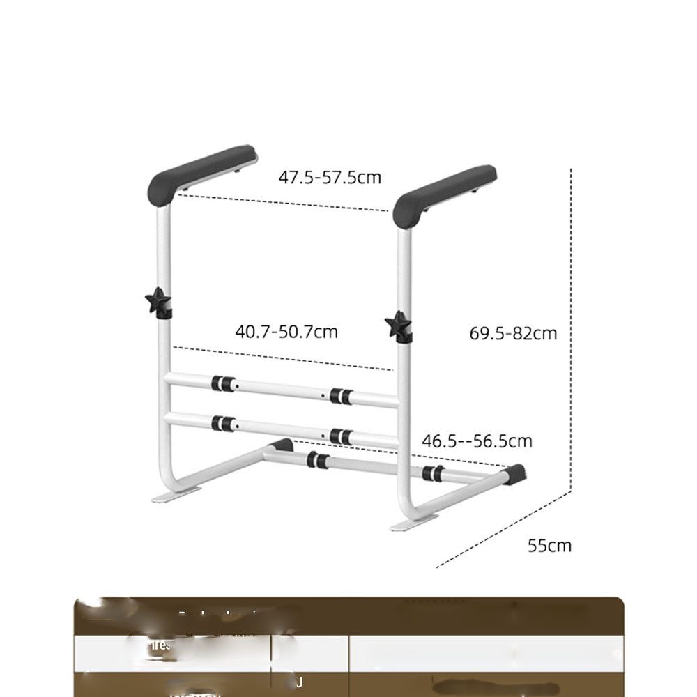 GarveeMore Bett - Aufstehhilfe Kohlenstoffstahl Sofa Stand-Up Assistive Armlehne für die Älteren