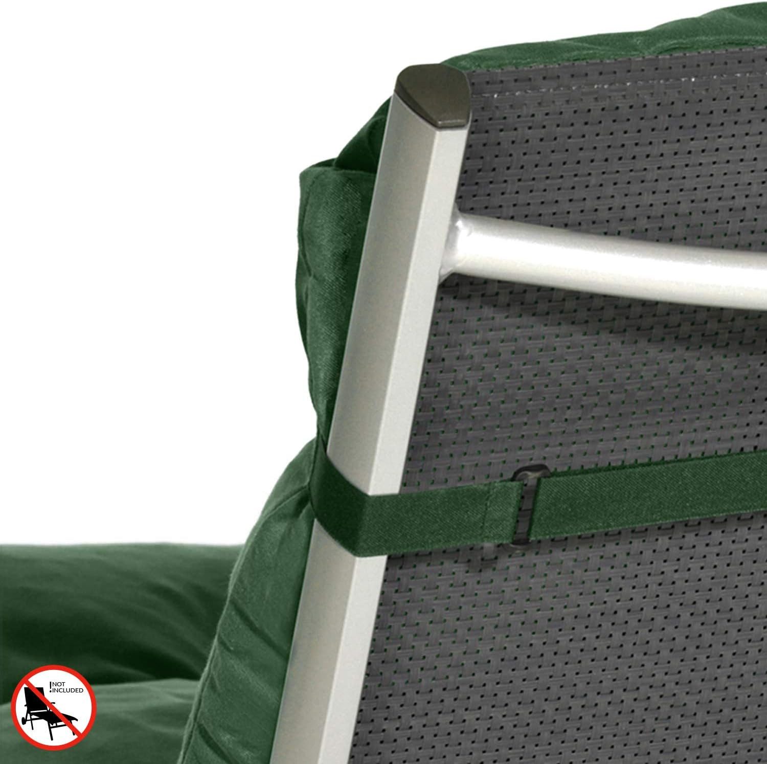 Beautissu Liegenauflage 2X Auflage Sonnenliege Deckchair Flair RL, 190x60x8 günstig online kaufen
