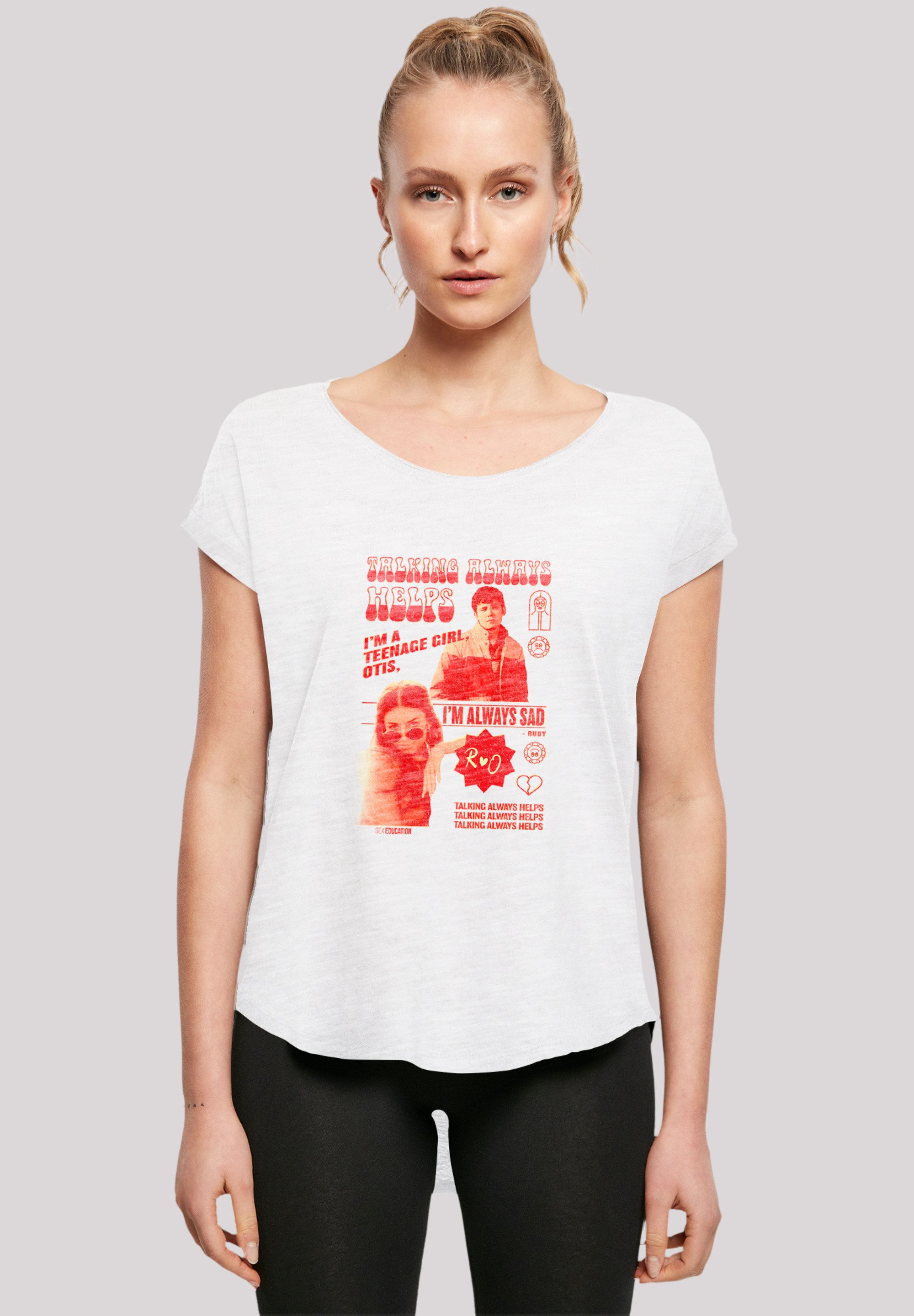 F4NT4STIC T-Shirt "Sex Education Otis Talking Helps Netflix TV Series", Pre günstig online kaufen