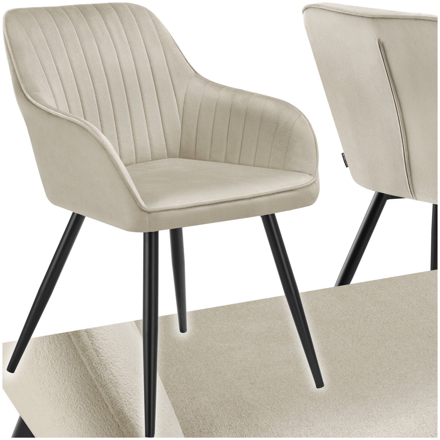 tectake Esszimmerstuhl Marilyn (Set, 1 St), günstig online kaufen