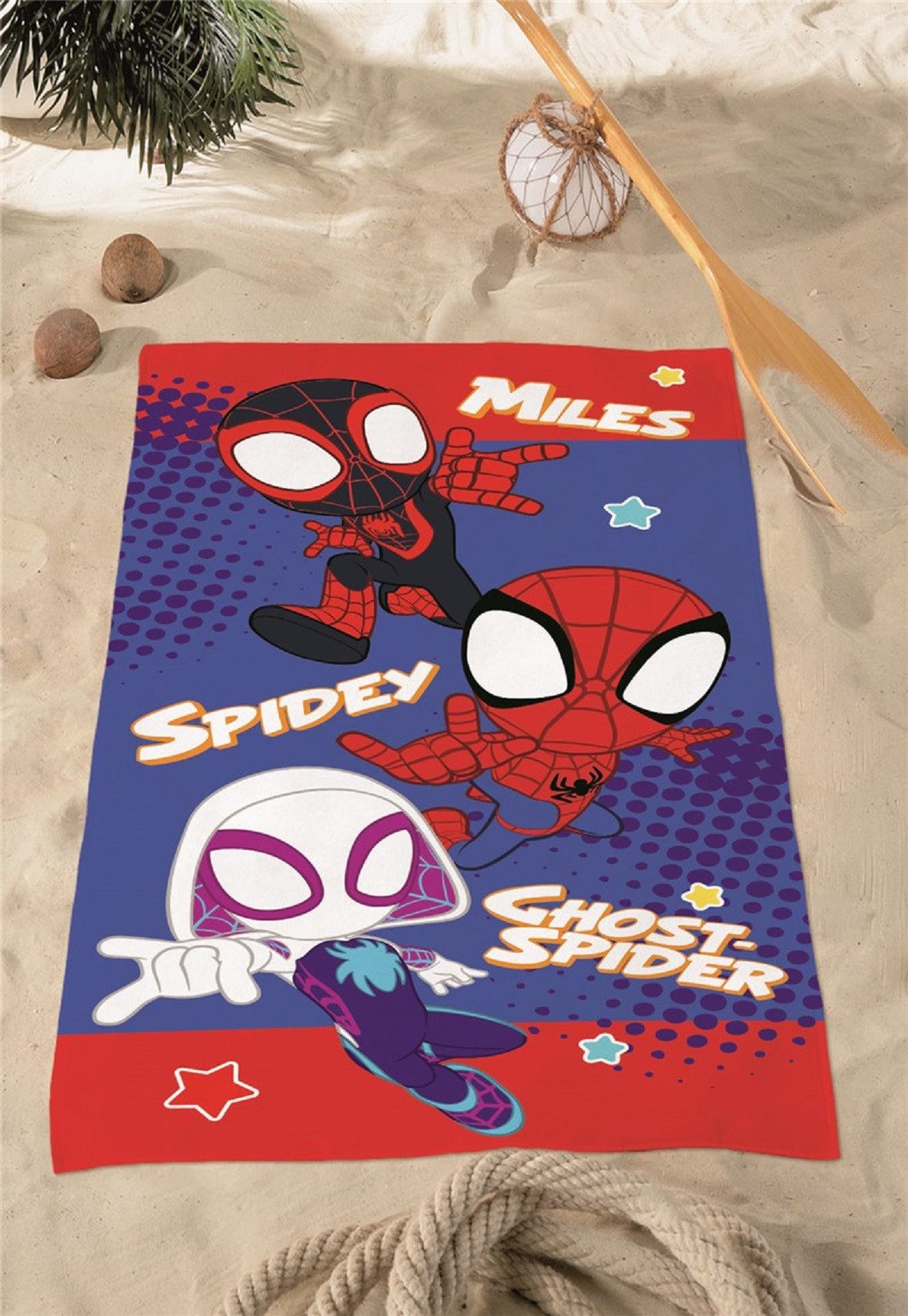 MARVEL Strandtuch Spidey and Friends Strandtuch günstig online kaufen